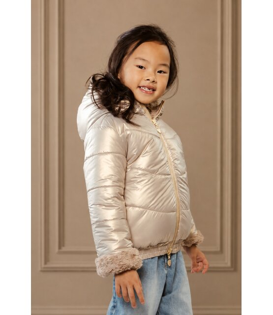 Le Chic Meisjes Winterjas BORDO