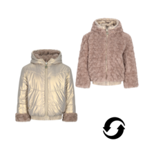 Le Chic Meisjes Winterjas BORDO