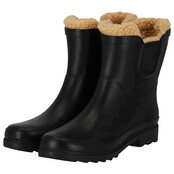 XQ Footwear Chelsea Regenlaarzen Fake fur voering/ Rubber