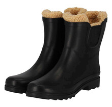 XQ Footwear Chelsea Regenlaarzen Fake fur voering/ Rubber