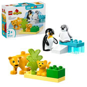 LEGO Duplo Families van wilde dieren: pinguïns en leeuwen