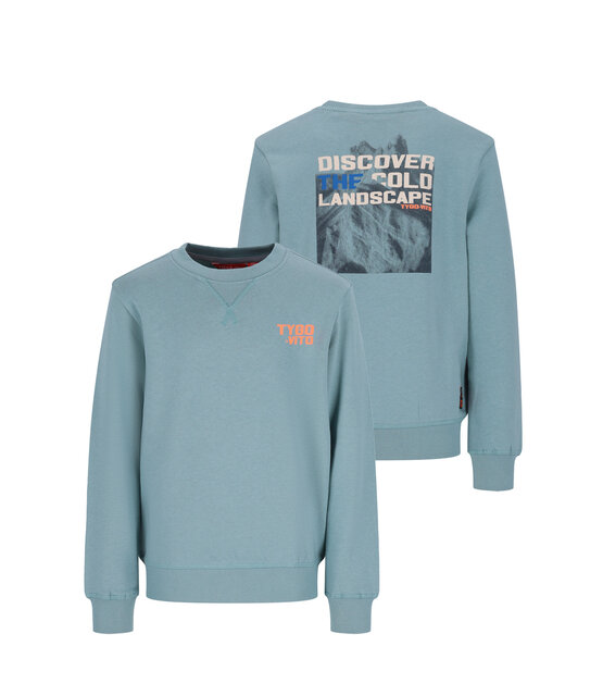 TYGO&vito Jongens Sweater Silver
