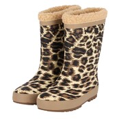 XQ Footwear Regenlaarzen kids Fake Fur voering/ Print