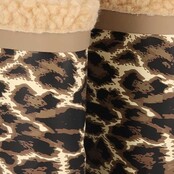 XQ Footwear Regenlaarzen kids Fake Fur voering/ Print