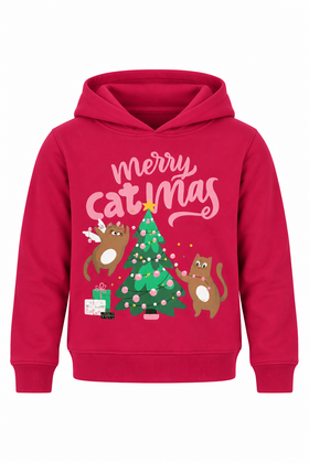 Apollo Meisjes Kersttrui Kerstkatten