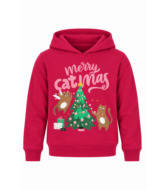 Apollo Meisjes Kersttrui Kerstkatten