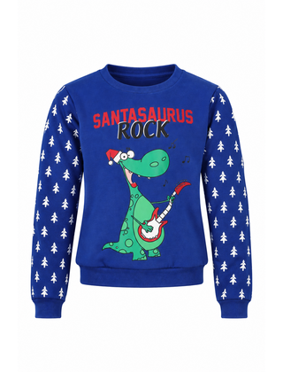 Apollo Jongens Kersttrui Santasaurus