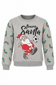 Apollo Jongens Kersttrui Voetballende Kerstman