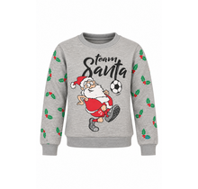 Apollo Jongens Kersttrui Voetballende Kerstman