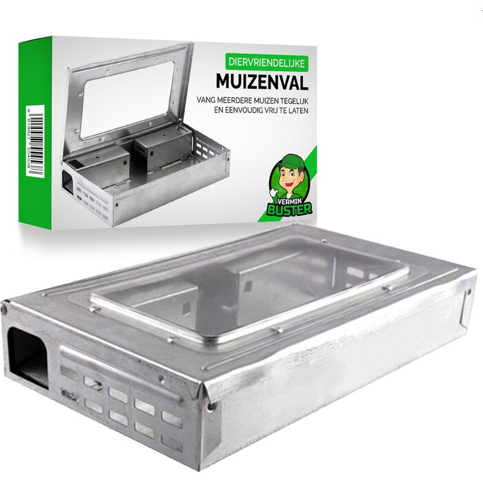 VerminBuster Diervriendelijke Muizenval voor meerdere muizen