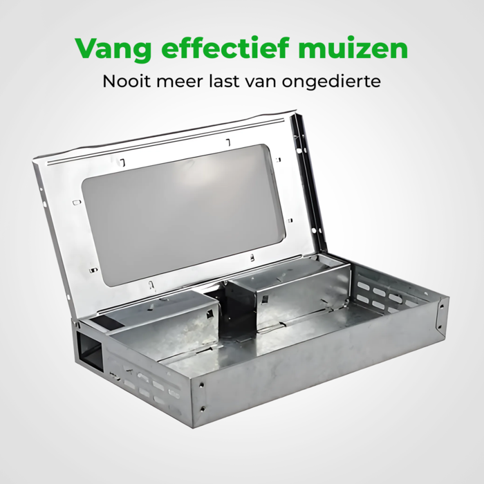 VerminBuster Diervriendelijke Muizenval voor meerdere muizen