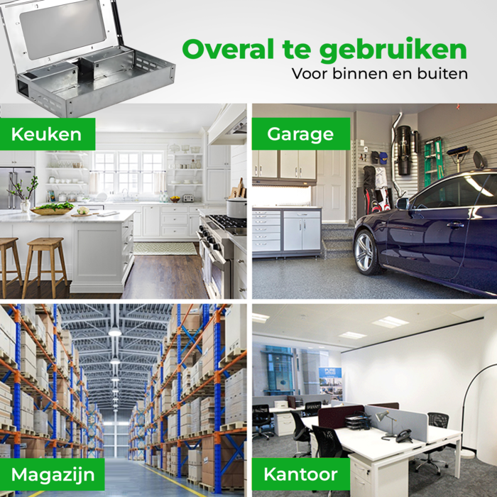 VerminBuster Diervriendelijke Muizenval voor meerdere muizen