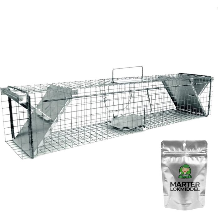 VerminBuster Marter Vangkooi inclusief Lokmiddel