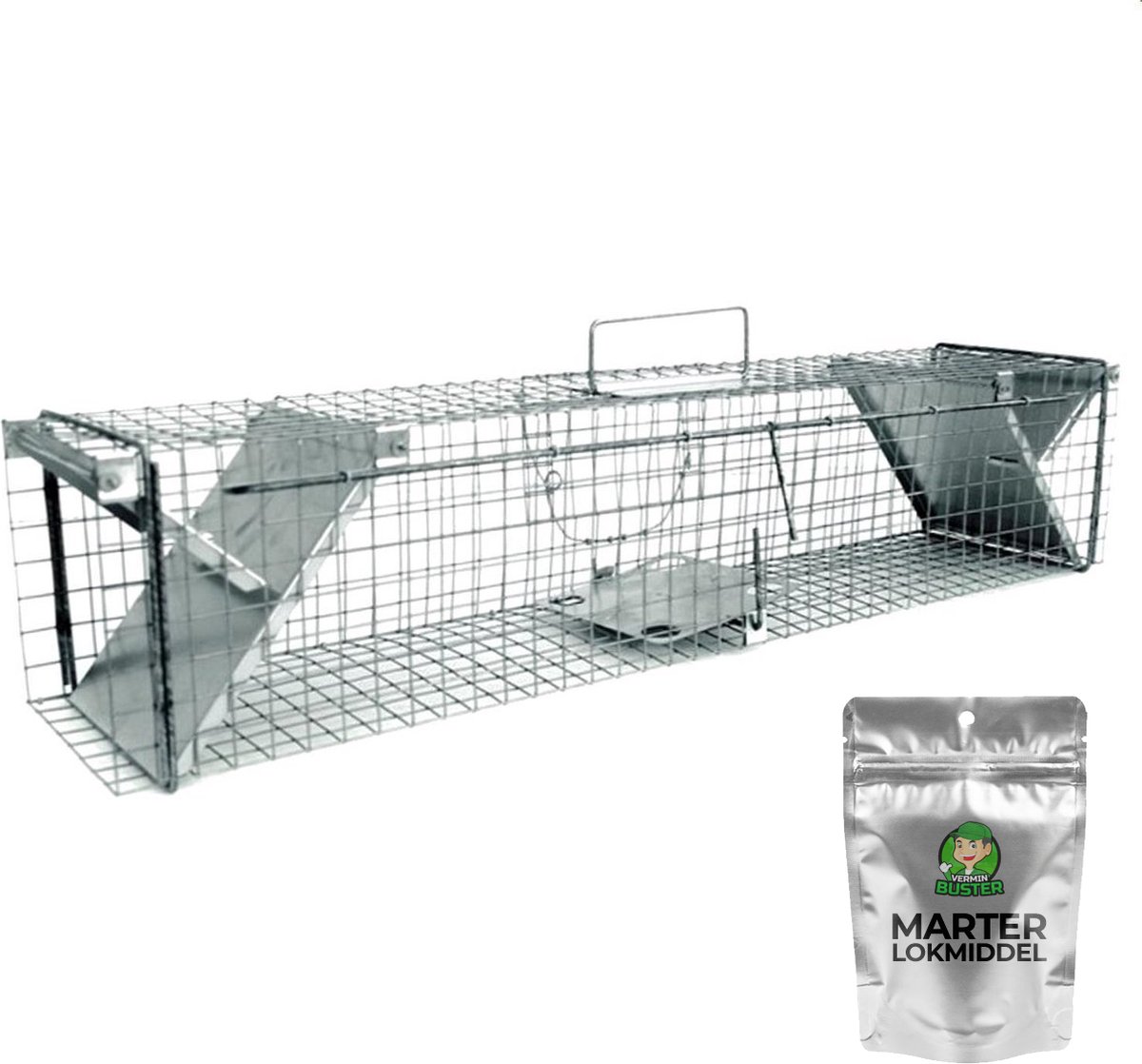 VerminBuster Marter Vangkooi inclusief Lokmiddel
