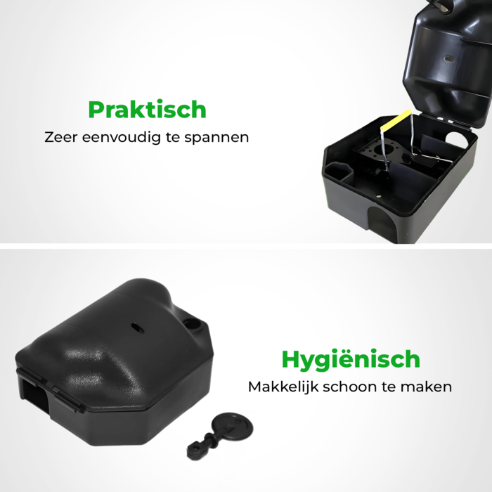 VerminBuster Muizenvoerdoos met Muizenval