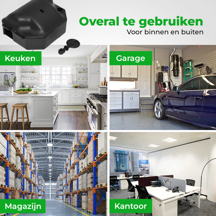 VerminBuster Muizenvoerdoos met Muizenval