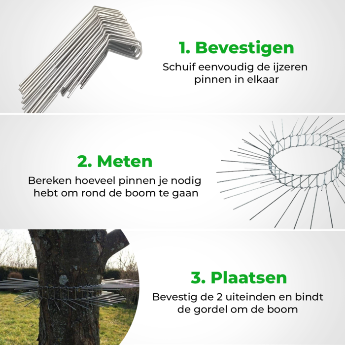 VerminBuster Boomgordel + Marter Afweermiddel