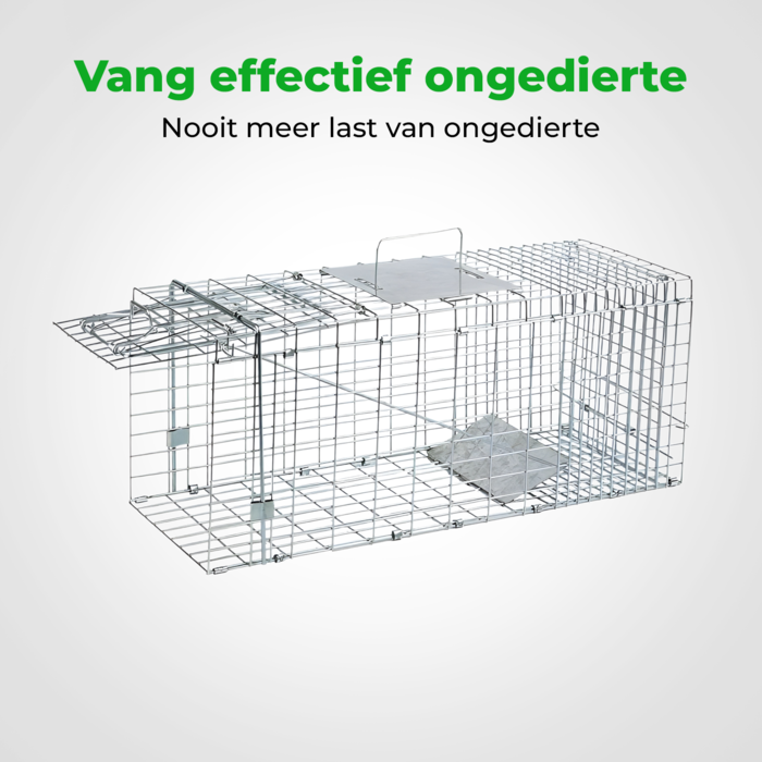 VerminBuster Opvouwbare Vangkooi Kat - 79 x 28 x 33cm