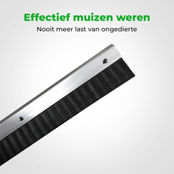 Raxit Deurstrip 30mm met bevestiging - 1 meter