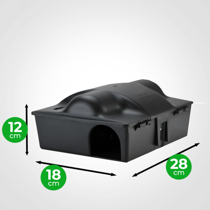 VerminBuster Rattenvoerdoos Multibox met Klemmen