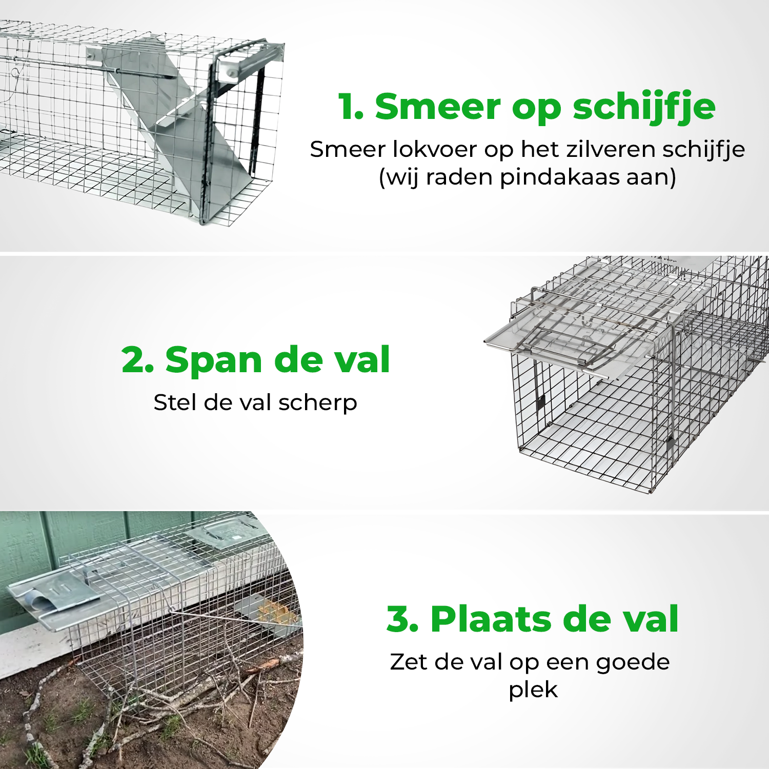 VerminBuster Marter Vangkooi inclusief Lokmiddel