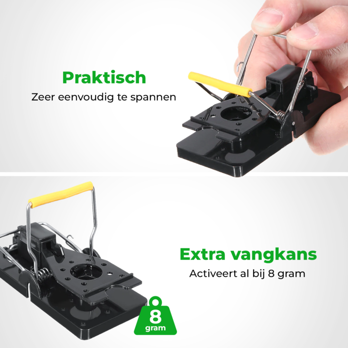 VerminBuster Muizenvallen (6 stuks)