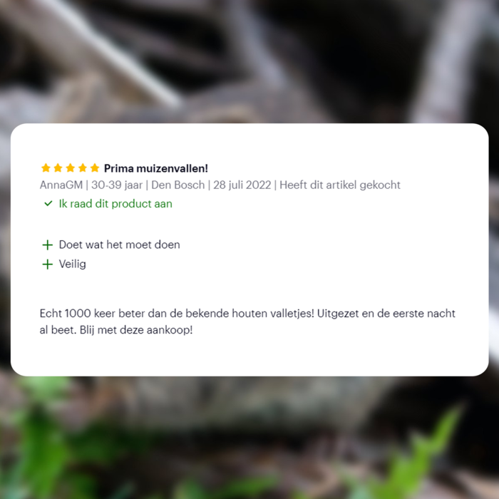 VerminBuster Rattenval Kunststof