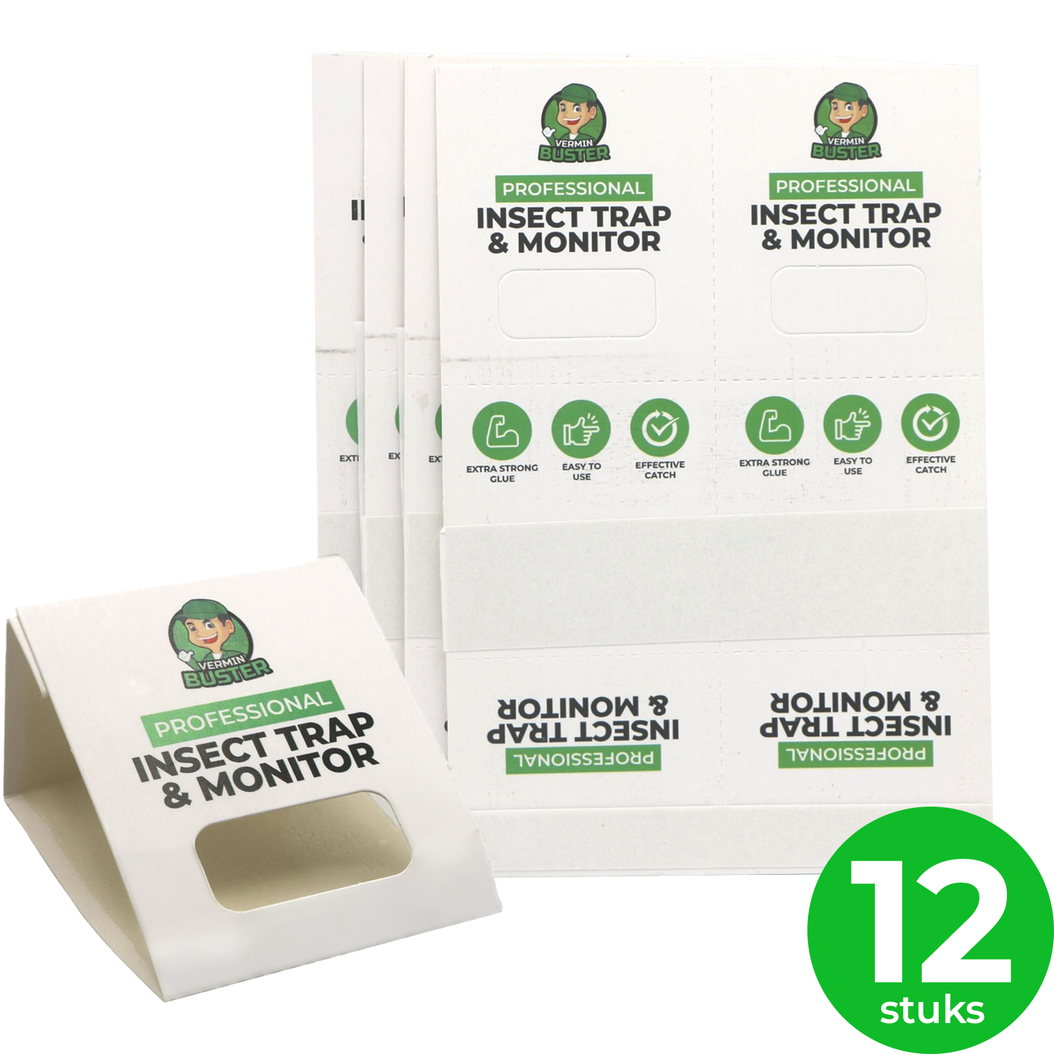 VerminBuster Insectenvallen - 12 stuks