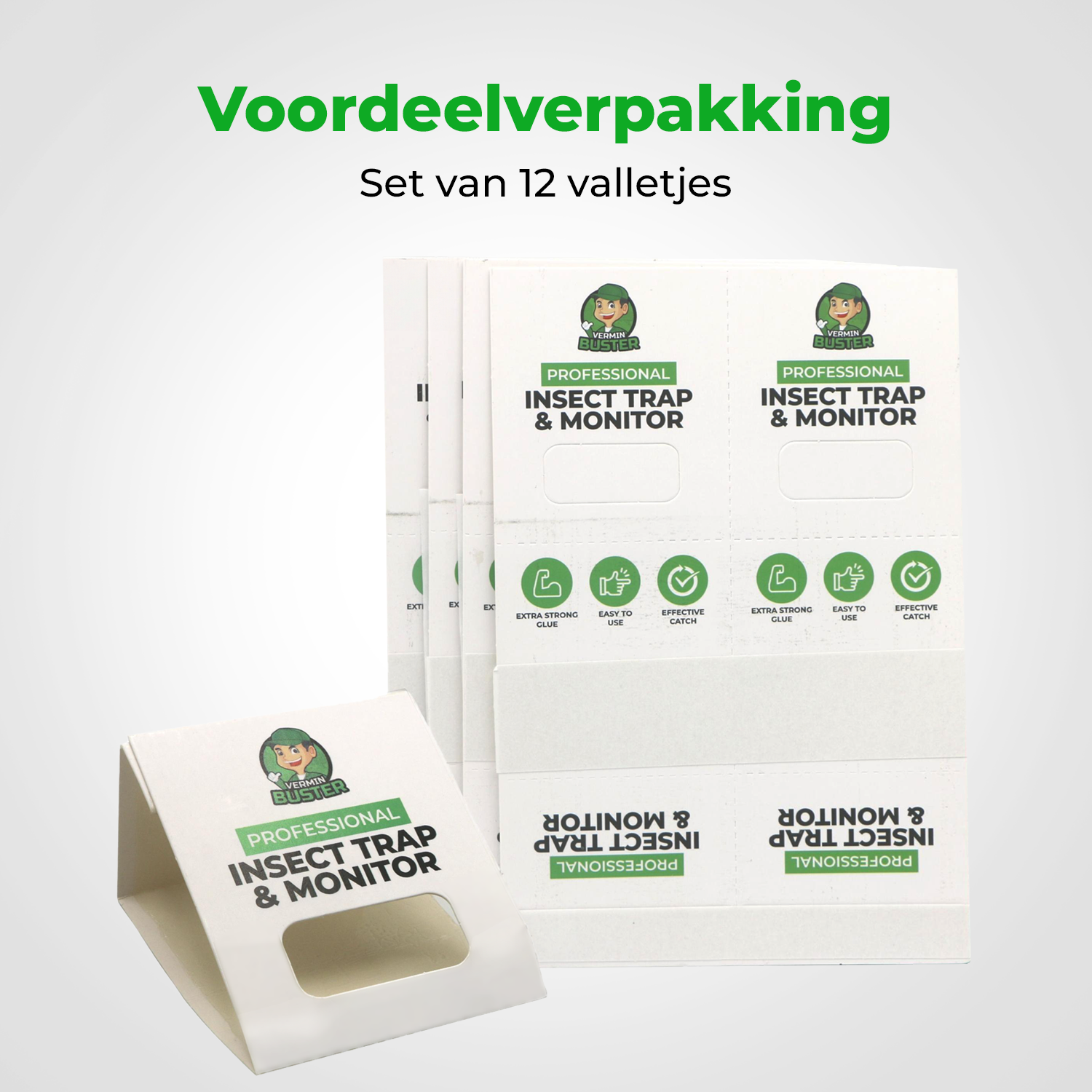 VerminBuster Insectenvallen - 12 stuks