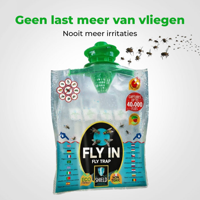 LastShield Vliegenval voor 40.000 vliegen