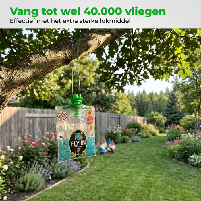 LastShield Vliegenval voor 40.000 vliegen