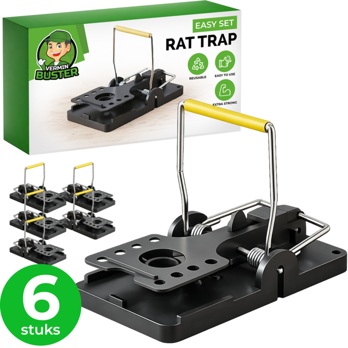 VerminBuster Rattenvallen (6 stuks)