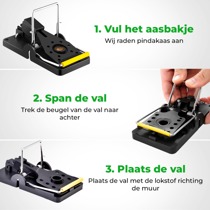 VerminBuster Rattenvallen (6 stuks)