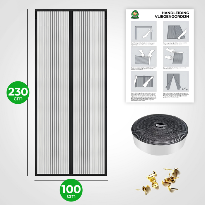 VerminBuster Vliegengordijn - 230 x 100 cm