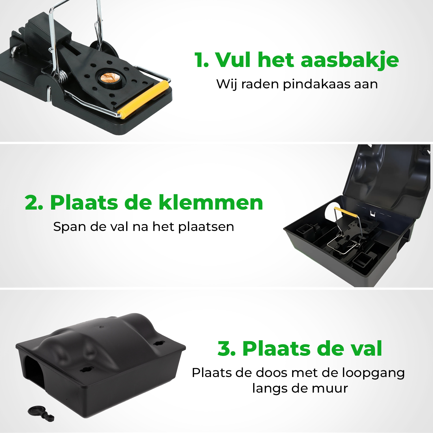 VerminBuster Rattenvoerdoos met Klem