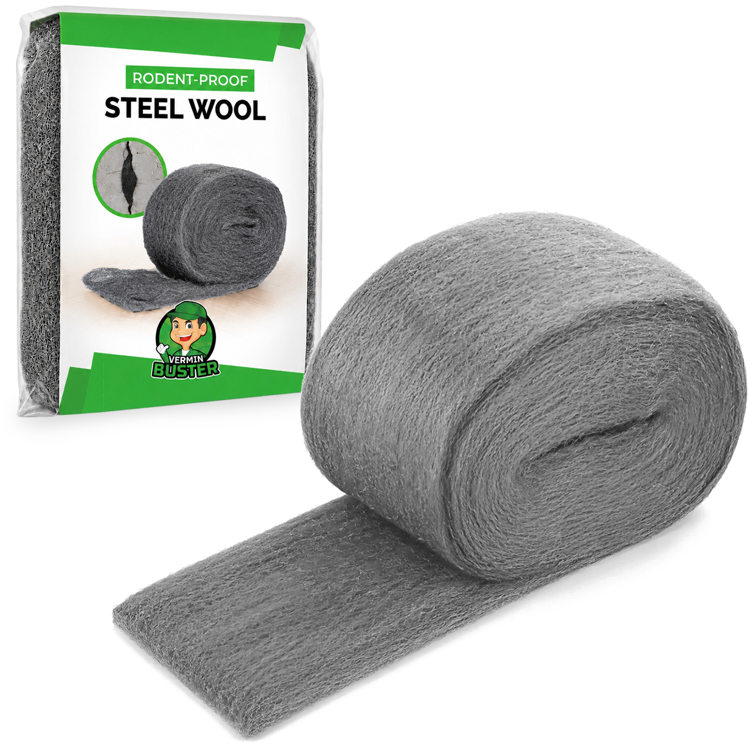 VerminBuster Muizen Staalwol - 6 meter (200 gram)