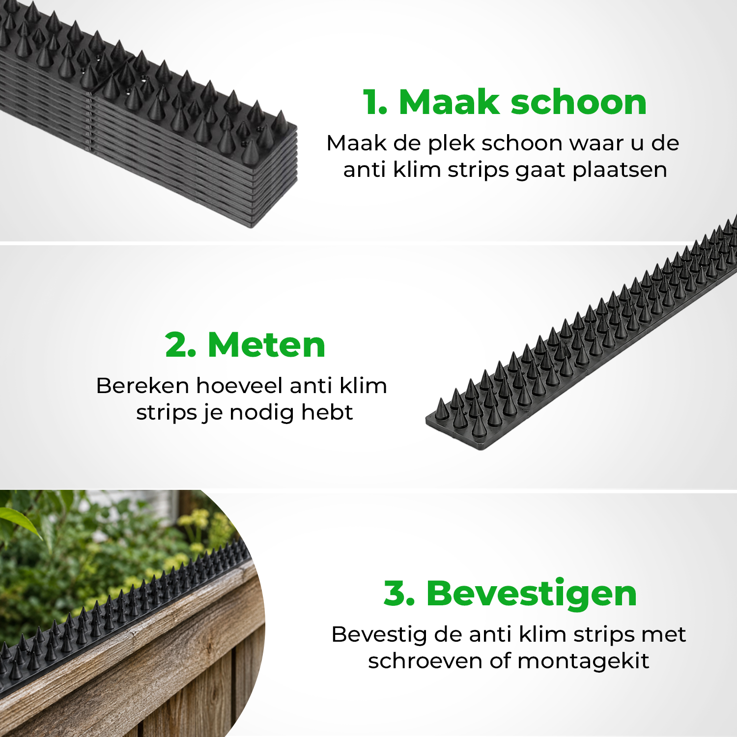 VerminBuster Anti Klim Strips (5 meter)