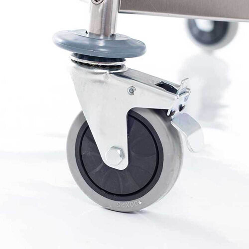 Stalgast Wózek kelnerski 2-półkowy 860x540x(h)920 mm, skręcany