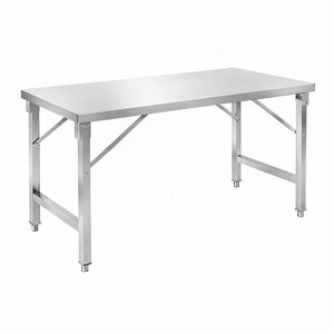 INOXI Stół składany ze stali nierdzewnej INOXI 1200x600x(h)850 mm