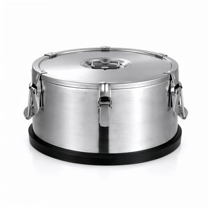 INOXI Termos transportowy 15 L, ze stali nierdzewnej, INOXI Ø300x(h)230 mm