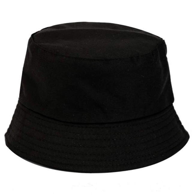 Zwarte Bucket Hat
