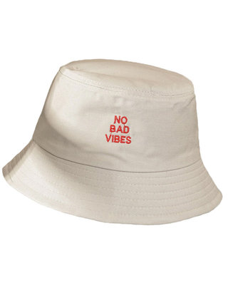 No Cap Bucket Hat Zwart - Your Bucket Hat