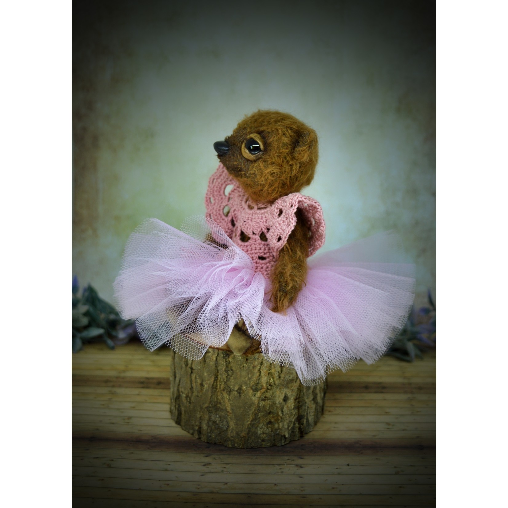 A Furrylicious original -  Lilly the ballet bear