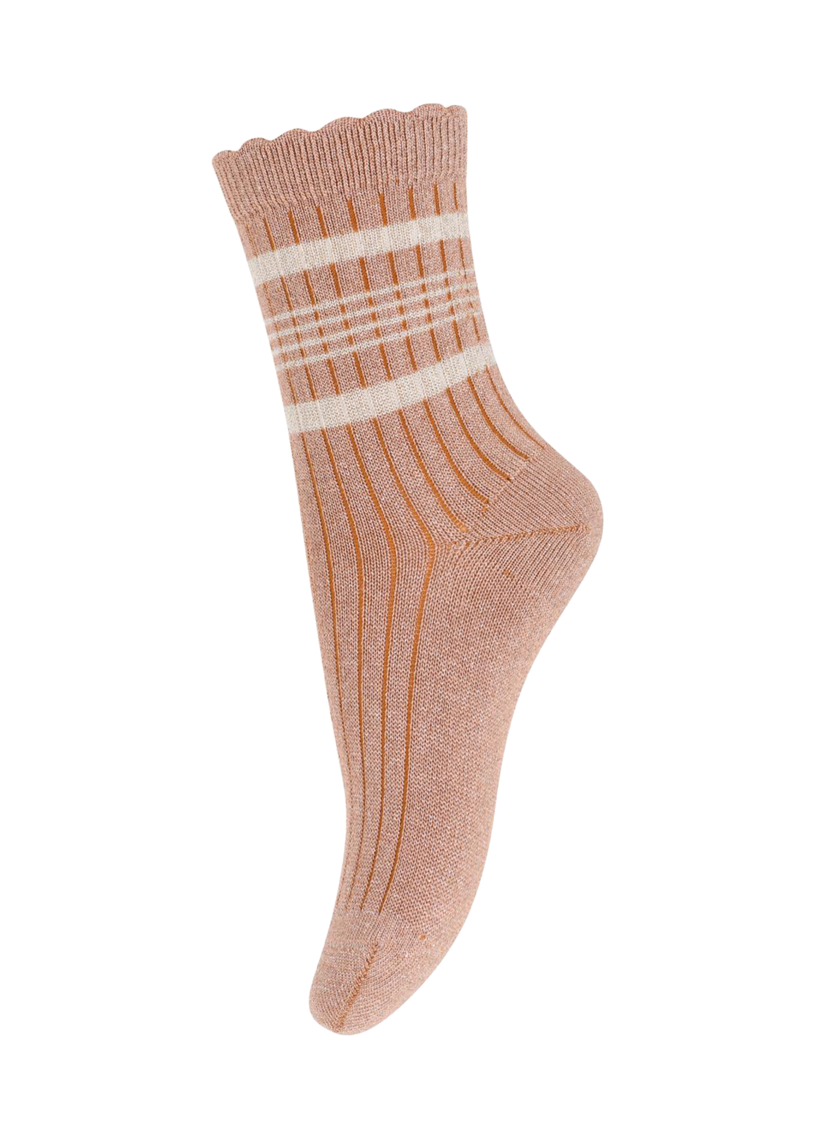 MP Denmark Eva socks tawny brown