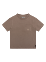 Daily 7 Organic T-shirt Chest Pocket Dusty taupe
