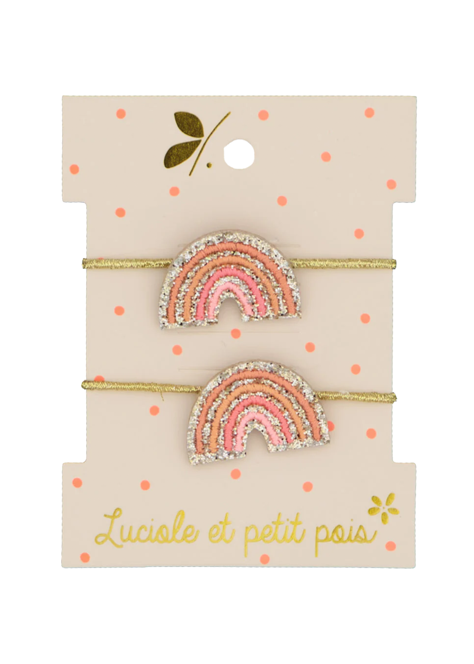 Luciole et Petit Pois Elastiekjes Mini Regenboog