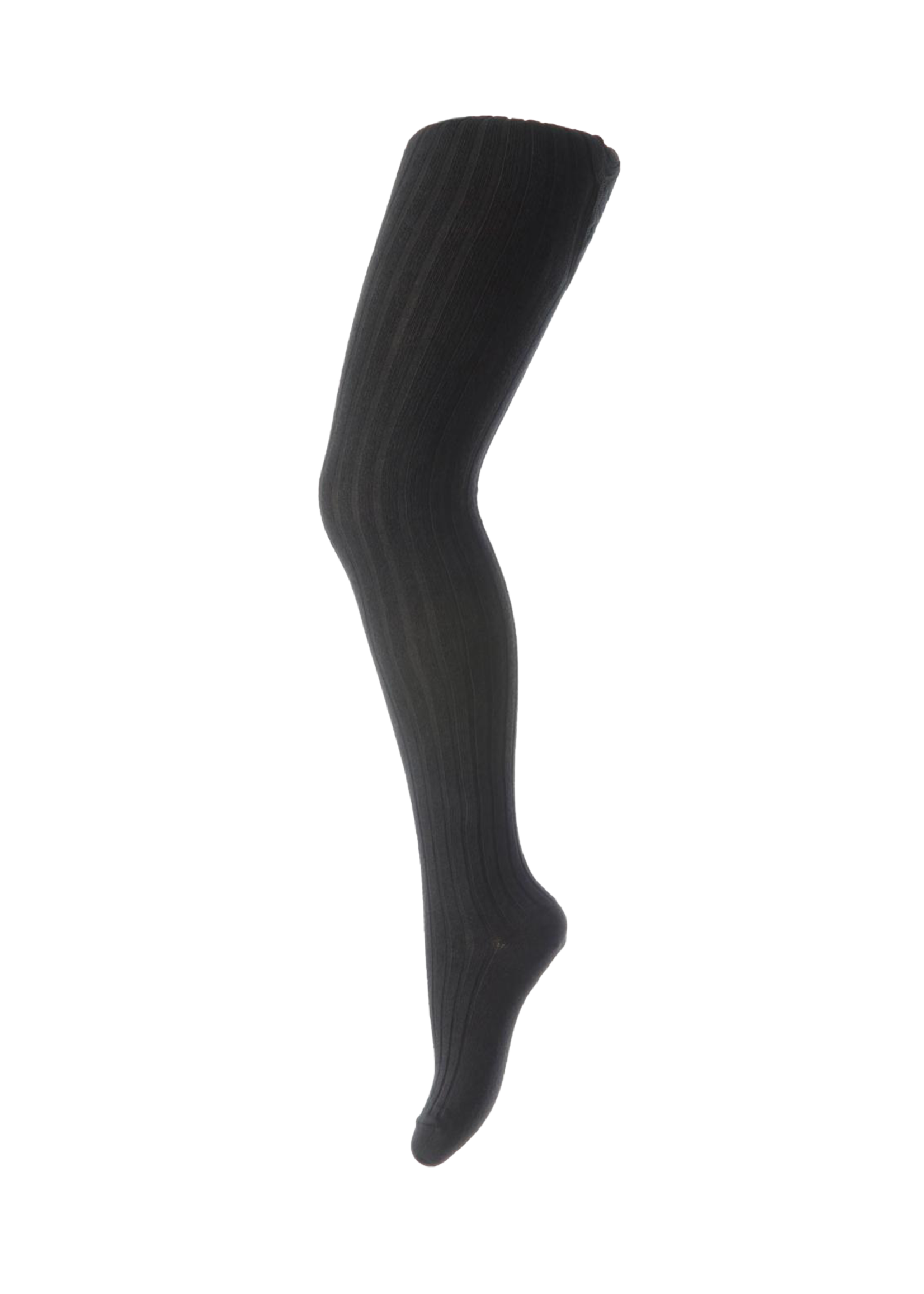 MP Denmark Cotton rib tights - Black