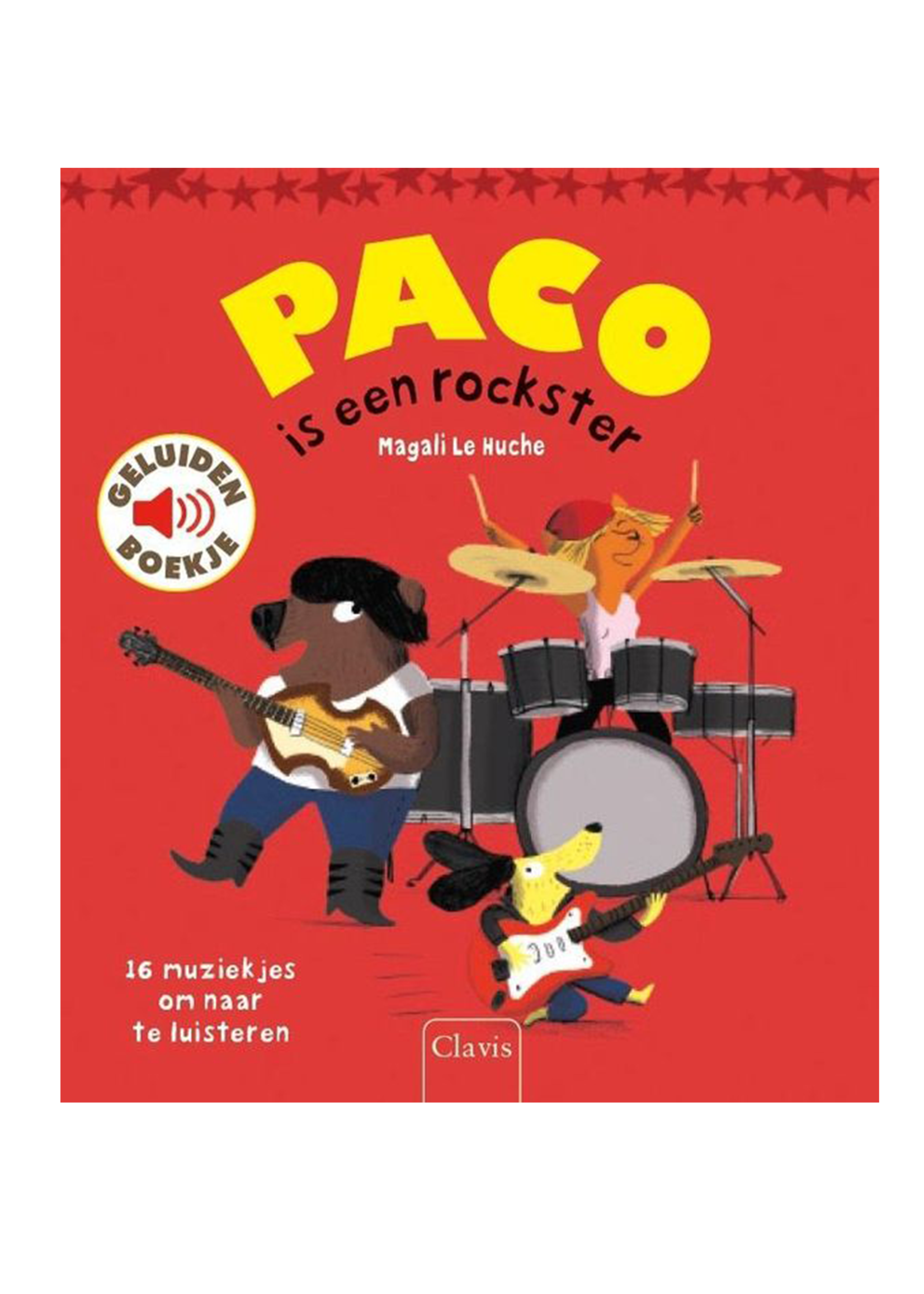 Clavis Geluidenboekje | Le Huche | Paco is een rockster