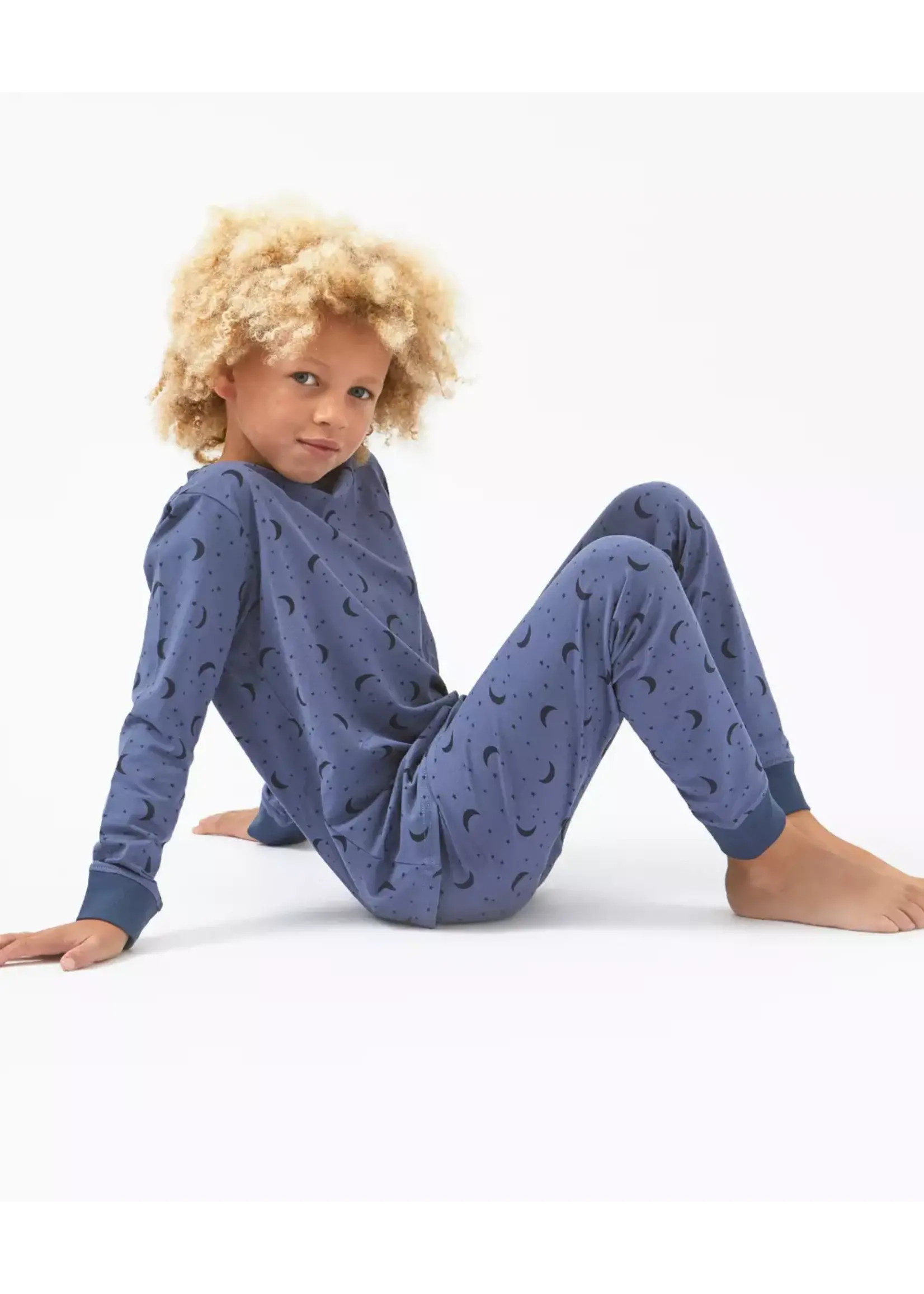 Little Label Pyjama - blauw maan sterren