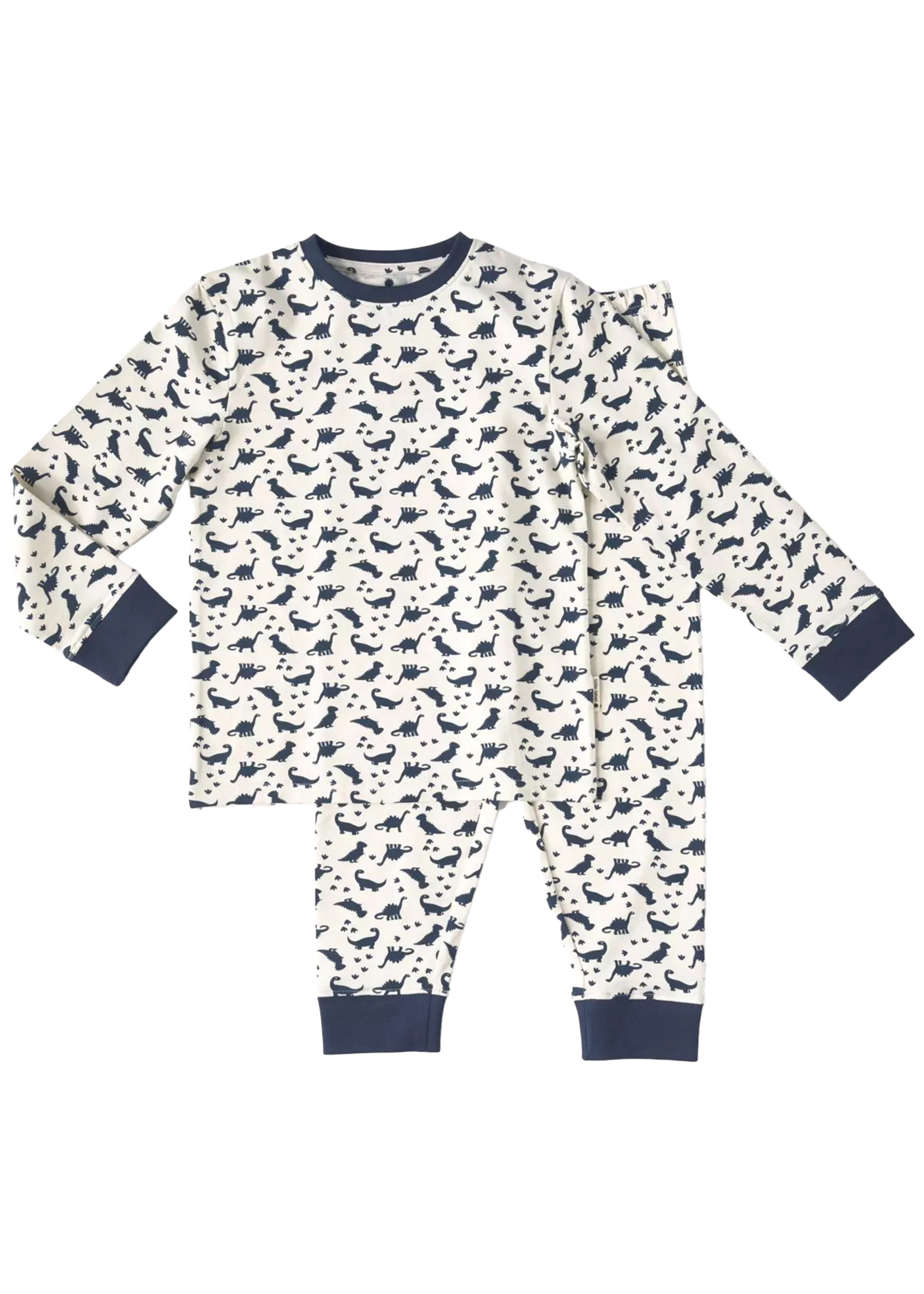 Little Label Pyjama - wit dino